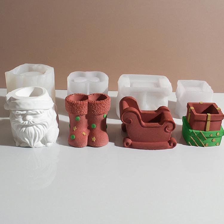 Multipurpose Silicones Molds For Handcrafted Resins Art Sock Flowerpots Gift Box Creative Projects