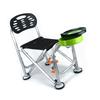 Folding Fishing Chair Aluminium Alloy 6 Levels Height Adjustable Collapsible Fishing Chair for Outdoor Fishing Camping Basic Version