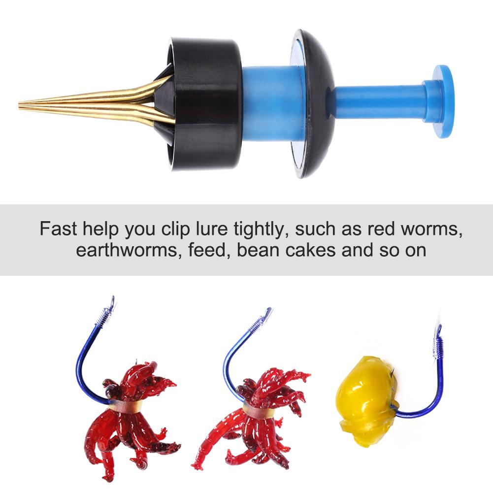 Fishing Tool Bloodworm Clip Bait Lure Clip Earthworm Clip Fishing Tackle