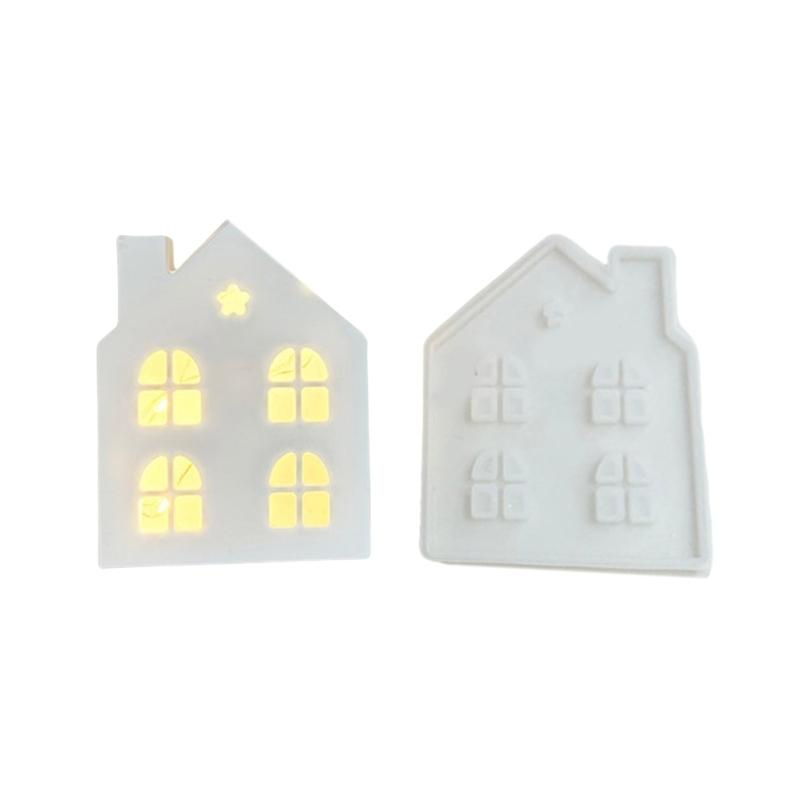 High Quality Silicone Mold For Crafting Unique Glowing House Night Lights For DIY Enthusiasts And Home Decors Designers