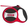 Laisse enrouleur - kong - 7,5m - rouge - pour chien - résistante et confortable