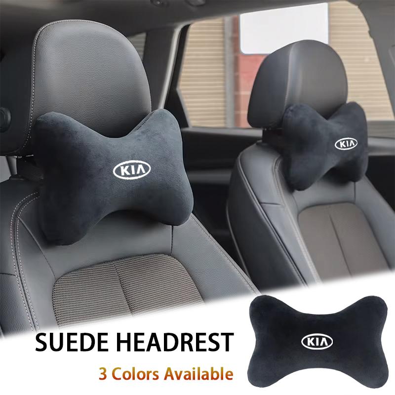 Supporto Collo Poggiatesta in Camoscio per Auto Accessori Sedile Auto Per Kia Morning Picanto Rio Stonic Sportage Ceed Optima Forte 5 3 4 K7 K5 ulsap11