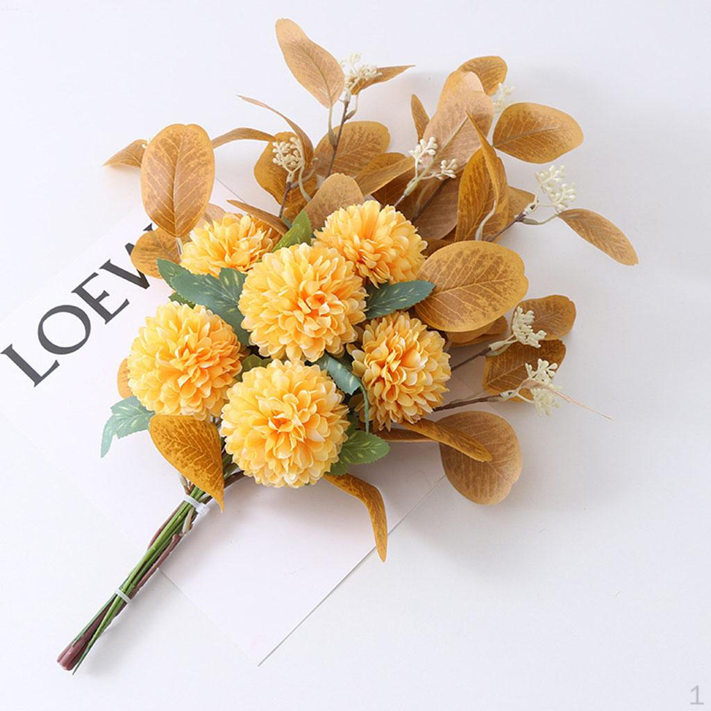 Artificial Flower Bouquet Bridal Decoration Silk Nordic DIY Flowers for Home Table Wedding