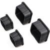 Crash Bar End Caps Front Axle Plug for 2021 2022 2023 2024 2025 New Ford Bronco 2/4 Door Exterior Accessories Rubber Stopper Protection Cover Front