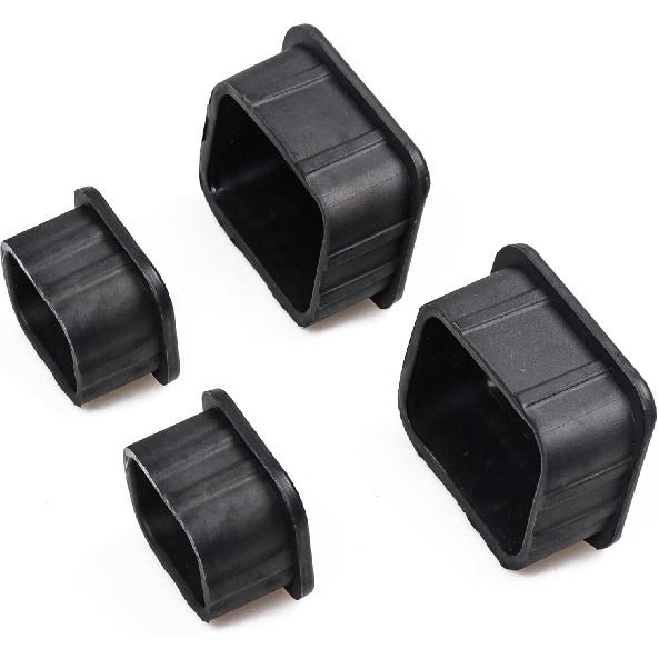 Crash Bar End Caps Front Axle Plug for 2021 2022 2023 2024 2025 New Ford Bronco 2/4 Door Exterior Accessories Rubber Stopper Protection Cover Front