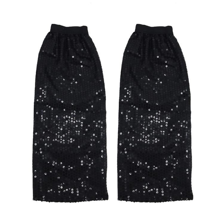 

Disco Themed Performances Props Set Fashionable Leg Sleeves Costume Accessory For Dance Shows And Special Occasion чёрный