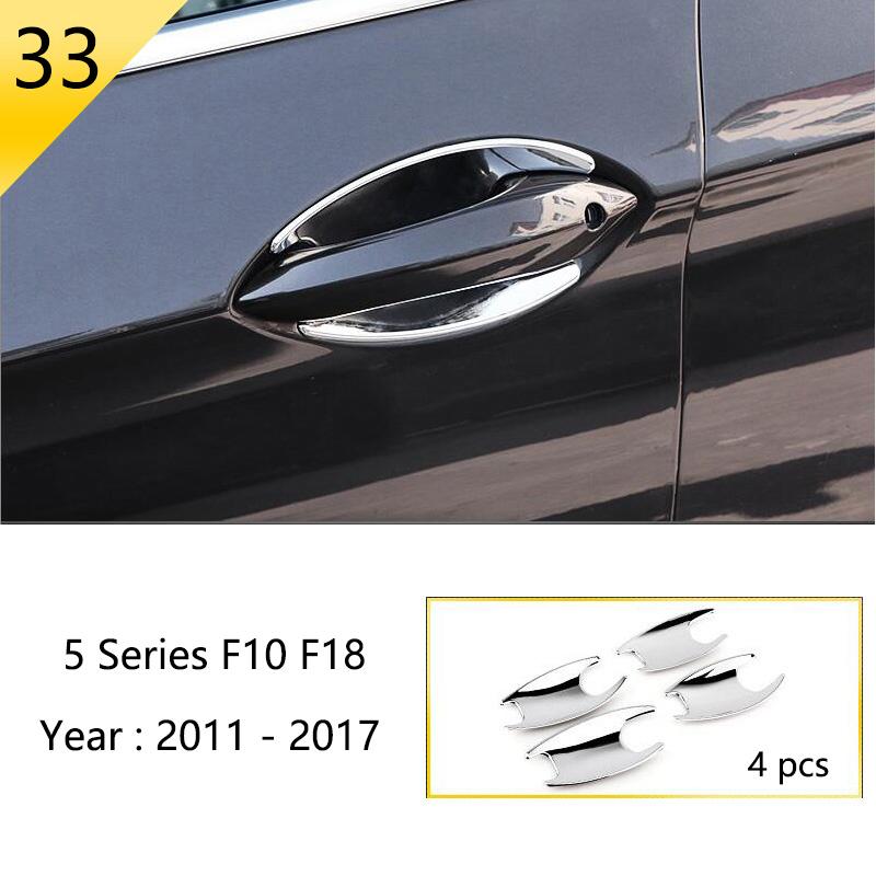 Car Styling Console Multimedia AC CD Panel Decoration Frame Cover Trim Strip Sticker For BMW 5 Series F10 Interior Accessories