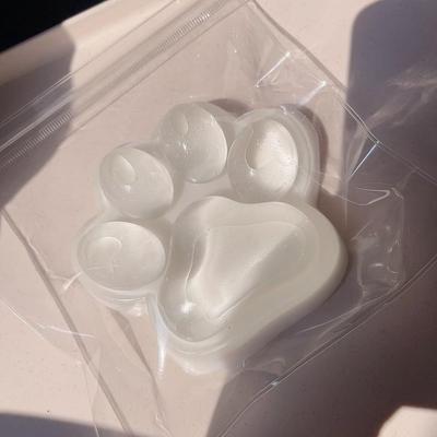 Wysoka sprężystość Przezroczyste Zabawki do ściskania w kształcie łapki kota Przezroczysta Zabawka Fidget Koci Pyszczek Duża Miękka Zabawka w kształcie łapki kota