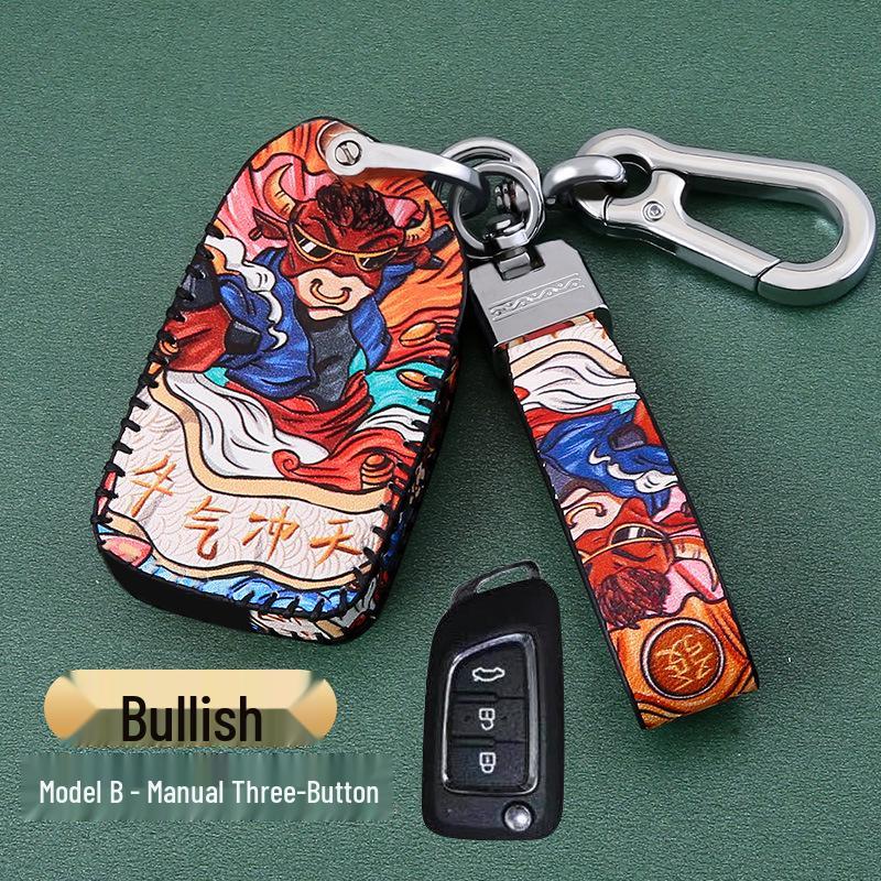Dongfeng Fengxing T5 Jingyi Car Key Case: M3, Lingzhi M5L, X3, X5, X6, S50, SX6, CM7