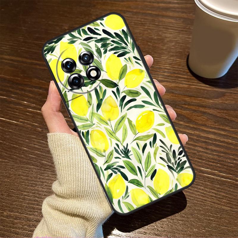 Lemon Fruit For OnePlus Nord CE 5 2 3 4 Lite N20 N30 Case For OnePlus 15 R 13 12 11 8T 10T 13T 12R 13R