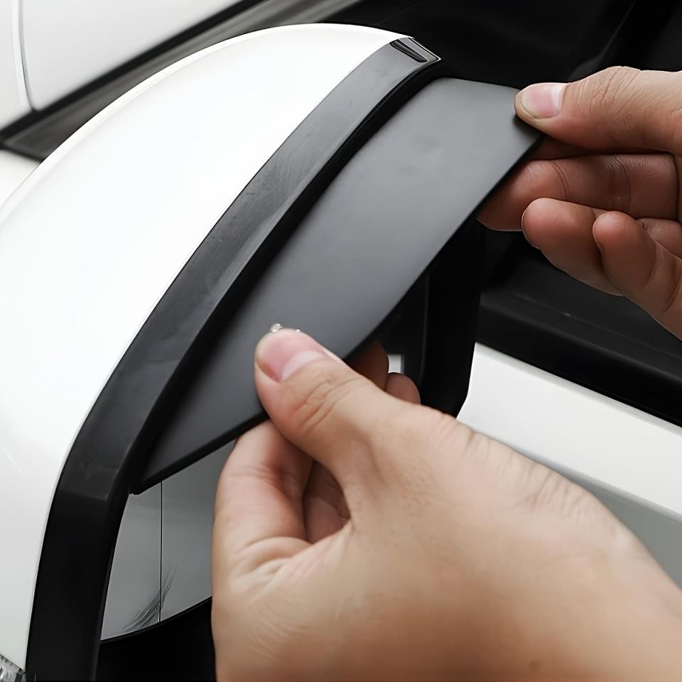 Universal Car Rearview Mirror Rain Eyebrow Auto Car Rear View Side Rain Shield Snow Guard Sun Visor Shade Protector PVC