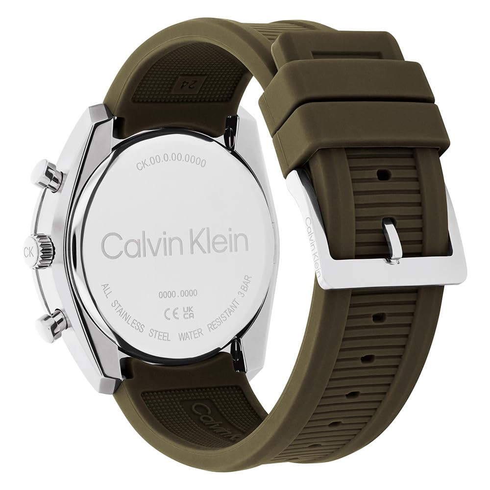 Watch CK FLEX Gray Dial Silicone Strap 25200469 [Calvin Klein] Men's [Authentic]