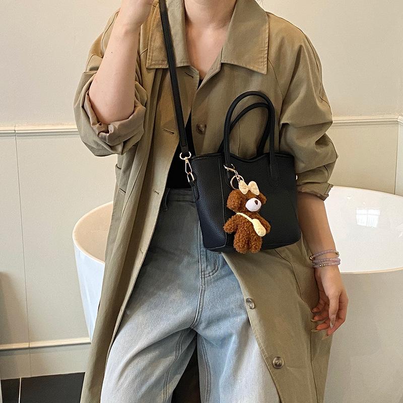 Premium Textur ausländischer Stil tragbare Bucket Bag Damen 2025 neu vielseitige Mode Gemüsekorb einzelne Schulter Messenger Damenhandtasche
