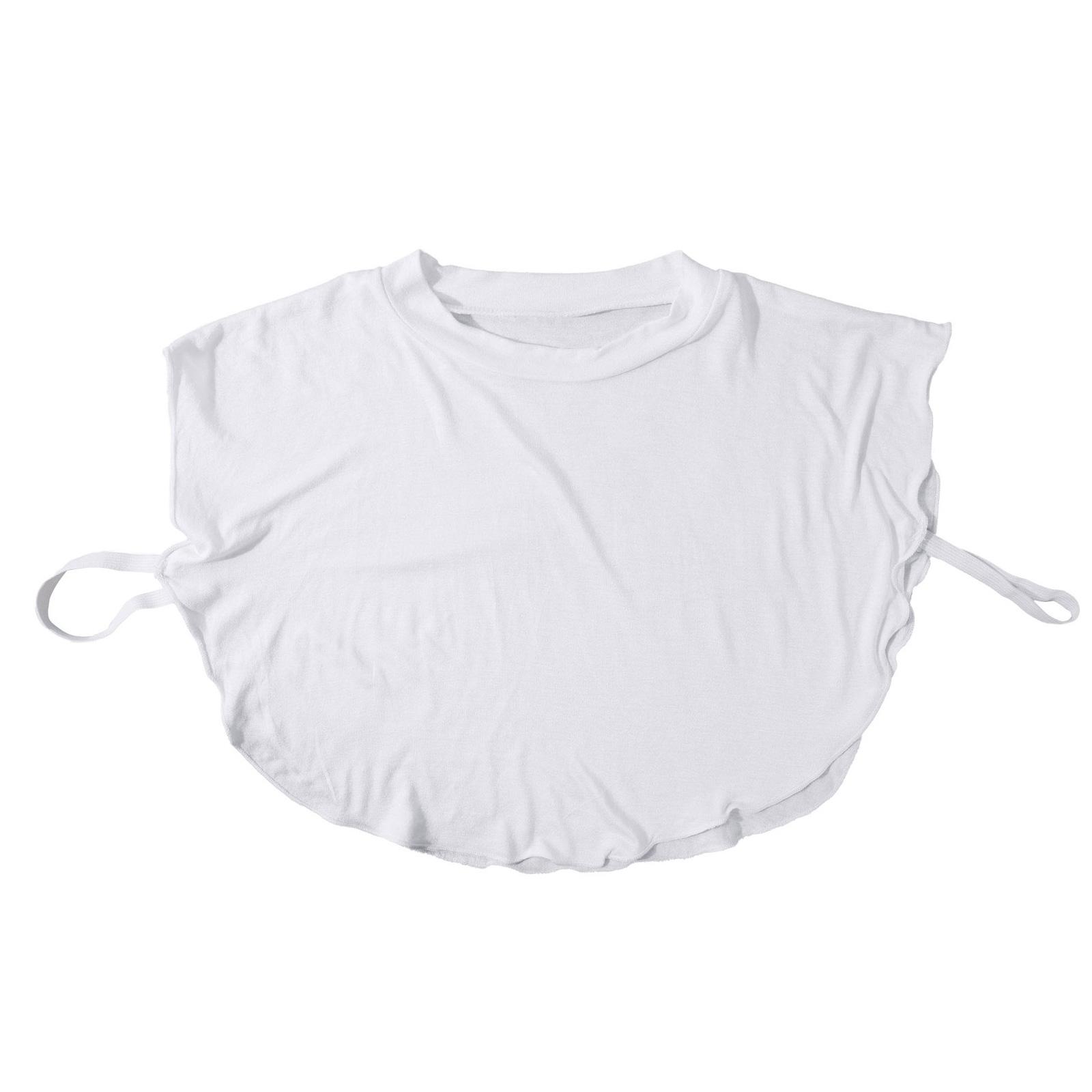 

Многоразовый воротник-стойка с отстегивающимся воротником для женщин и девочек, для рубашки и свитера, удобный манишка для повседневной носки белый