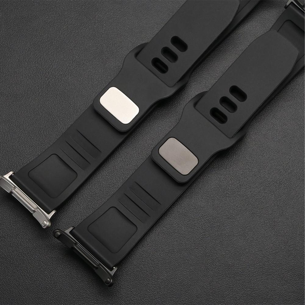 Sport Silicone Strap for Samsung Galaxy Watch Ultra 2025 Bracelet Men Wrist Band for Samsung Galaxy Watch Ultra 47mm 2024 Correa