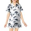 Children's Home Clothes Pajamas Set Short-sleeved Top Shorts Two-piece Set Outer Wear Play Cardigan Clothes