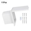 Square Connection Socket for Caravan and Camping IP44 Waterproof 16A 230V External Mains Input for Mobile Homes
