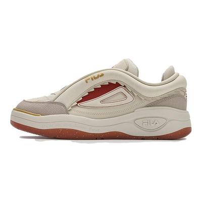 Mistura 2 Tênis de Skate de Cano Baixo Duráveis Tênis Masculino Vermelho Claro F12M412203FAM