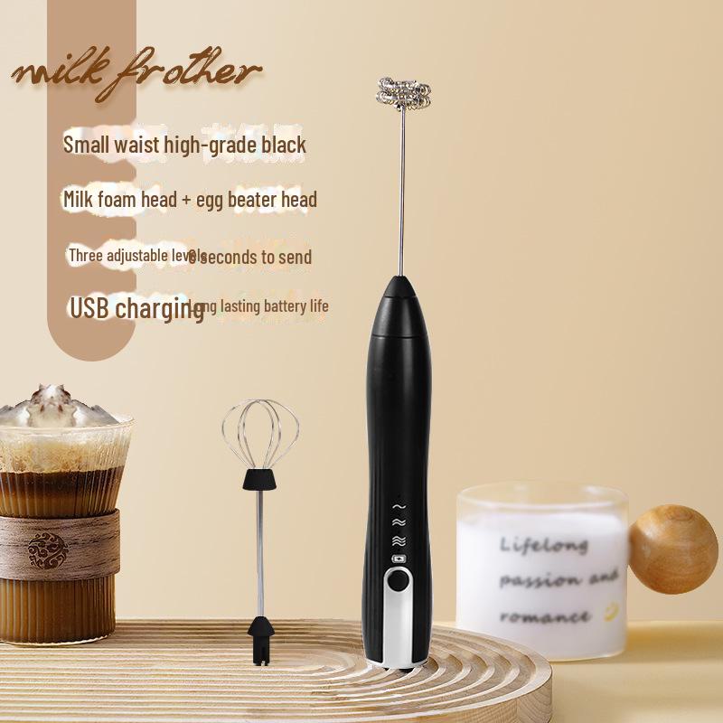 "Wireless Handheld Mini Milk Frother & Egg Beater"