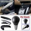 Gear Shift Knob Brake Handle Gear Shift Knob Left Hand Drive Parking Handbrake For Honda Civic 2006 2007 2008 2009 2010 2011