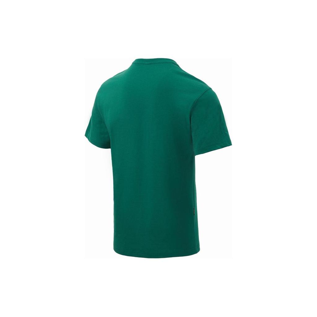adidas T Shirts Men's Green Crew Neck Moderate Straight Fit JF3217
