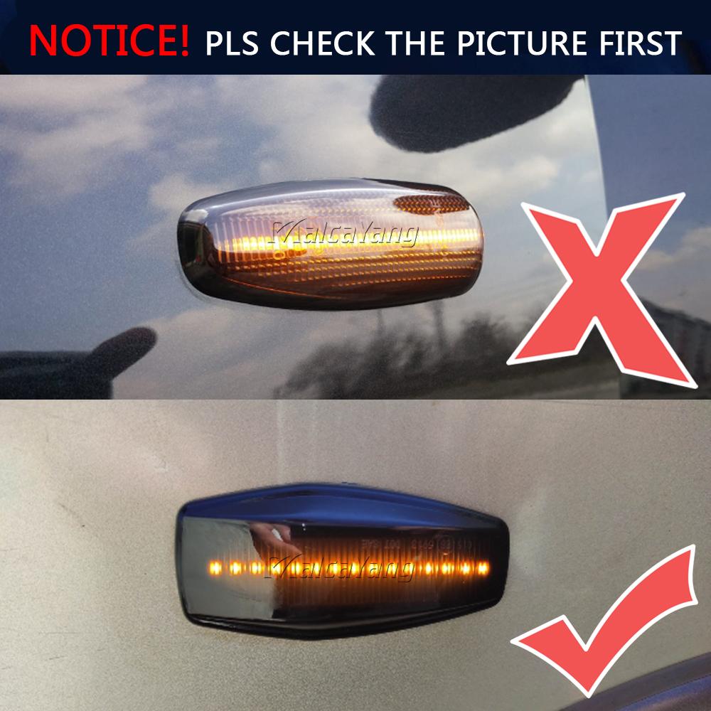 A Pair Dynamic Blinker LED Light Side Marker For Hyundai Tucson Terracan Coupe Trajet Matrix Elantra XD i10 Getz Sonata XG