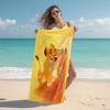 1Pc Lion Adventure Beach Towel Microfiber Beach Towel Thin Absorbent For Beach Swimming Yoga Bath Sports 0917270