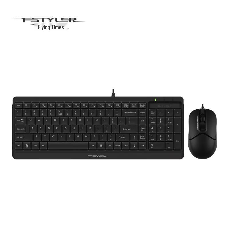 A4TECH F1512 Wired Keyboard and Mouse Combo