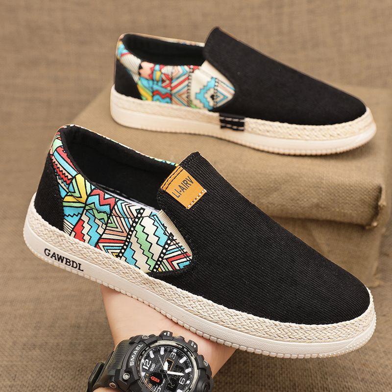 

Холщовые мужские повседневные туфли Летние эспадрильи Кроссовки Плоская мужская обувь Классические Оригинальные Элегантные Ретро Доставка Бесплатная доставка Скидки 44