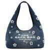 Bolsa Saco Jeans Margarida Lantejoula Vintage Índigo Feminina Tote_bags Azul 2S5HSH012H03-488