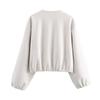 Womens Streetwear Soft Zipper Jacket Coat Winter Casual Chic Outerwear