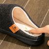 Winter Slippers Men Knitted TPR Sole Warm House Shoes Memory Foam Soft Designer Living Room Non Slip