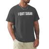 summer Tops Hattori  Classic harajuku I Quit Sugar T-Shirt oversizeds quick-drying oversized clothes for
