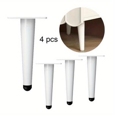4 peças de suporte para mesa de centro, cadeiras de mesa, mesas de cabeceira, móveis faça você mesmo, pernas de metal, pernas de mesa ajustáveis para sofá, armário de TV
