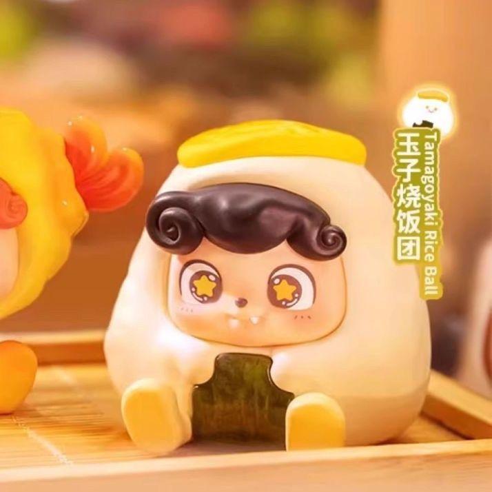 In Stock Q.Kid Street Snack Mini Series Toys Bag Dolls Cute Action Figure Desktop Ornaments Gifts Collection