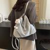 Premium sense large capacity double shoulder bag women's new fashion texture shoulder bag versatile commuter tote bag