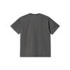 Carhartt WIP Tricou Casual cu Gât Rotund, Croială Largă, Culoare Solidă, pentru Bărbați, Topuri, Gri Închis I030780-0WG-GD