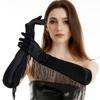 Musical Lady Long Gloves Stretch Stage Dance Mittens Costume Fringe Tassel Gloves  Girls