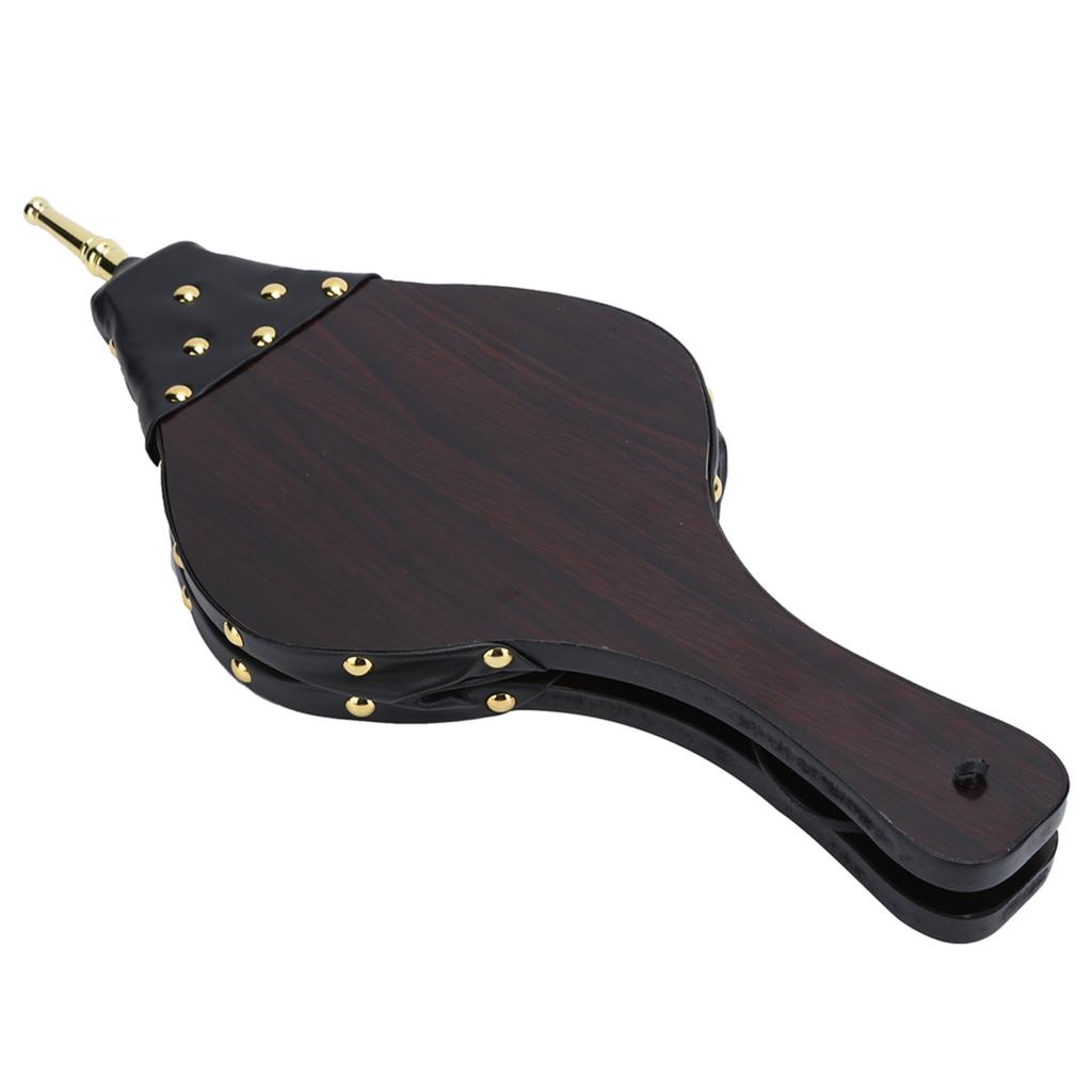 Manual Fireplace Bellows Wood Fire Blower Fireplace Tool for Outdoor Camping BBQ Picnic