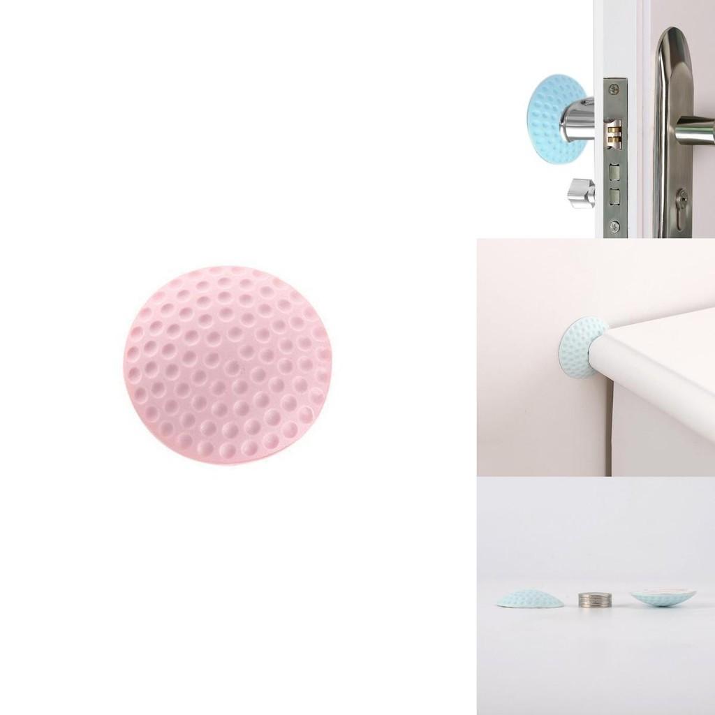 Versatile Wall Protector Pad For Door Handles In Stylish Pink Blue And Violet