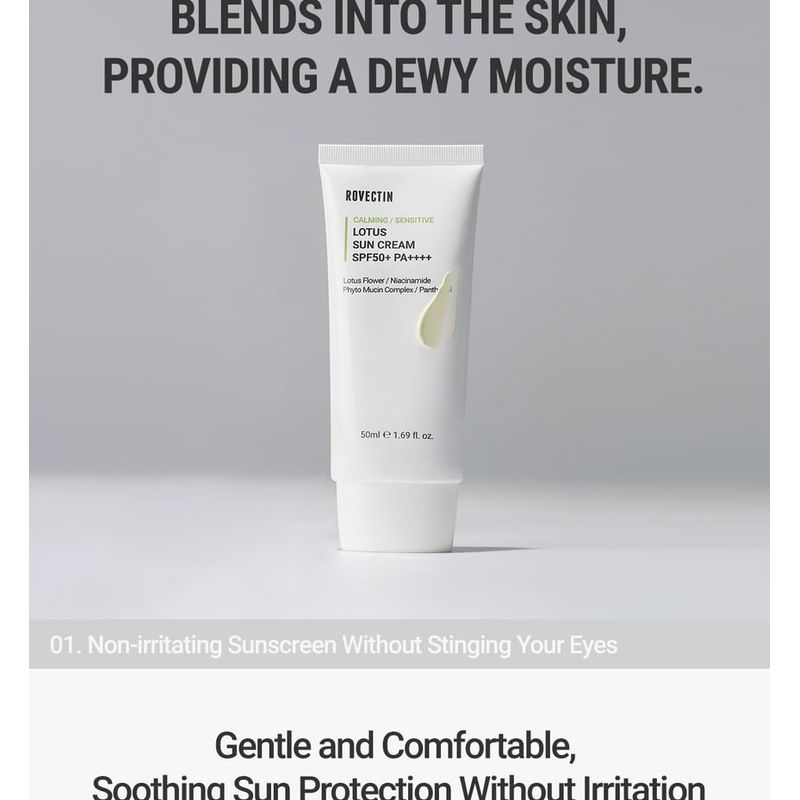 ROVECTIN Calming Lotus Sun Cream Mini