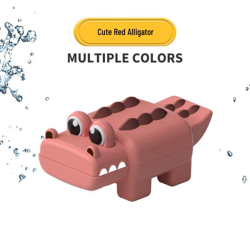 Children's Wind-up Crocodile Bath Toy - Summer Swimming Fun for Babies