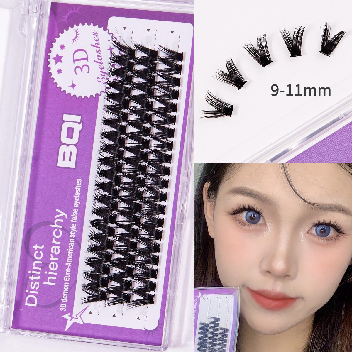 

BQI3D Devil European & American Style Fox Eye Natural False Eyelashes