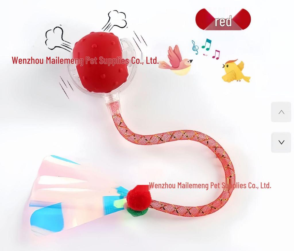 Automatic Dog Walking & Bite Resistant Toy Ball for Pet Exercise & Entertainment