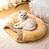 Cat nest winter warm closed cat sleeping bag universal in all seasons winter small kennel thickened removable washable mat