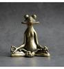 Retro Kupferwaren Weihrauchfassung Zen Frosch Ornamente Massiv Reinem Kupfer Frosch Tee Haustier Weihrauchhalter Ornamente
