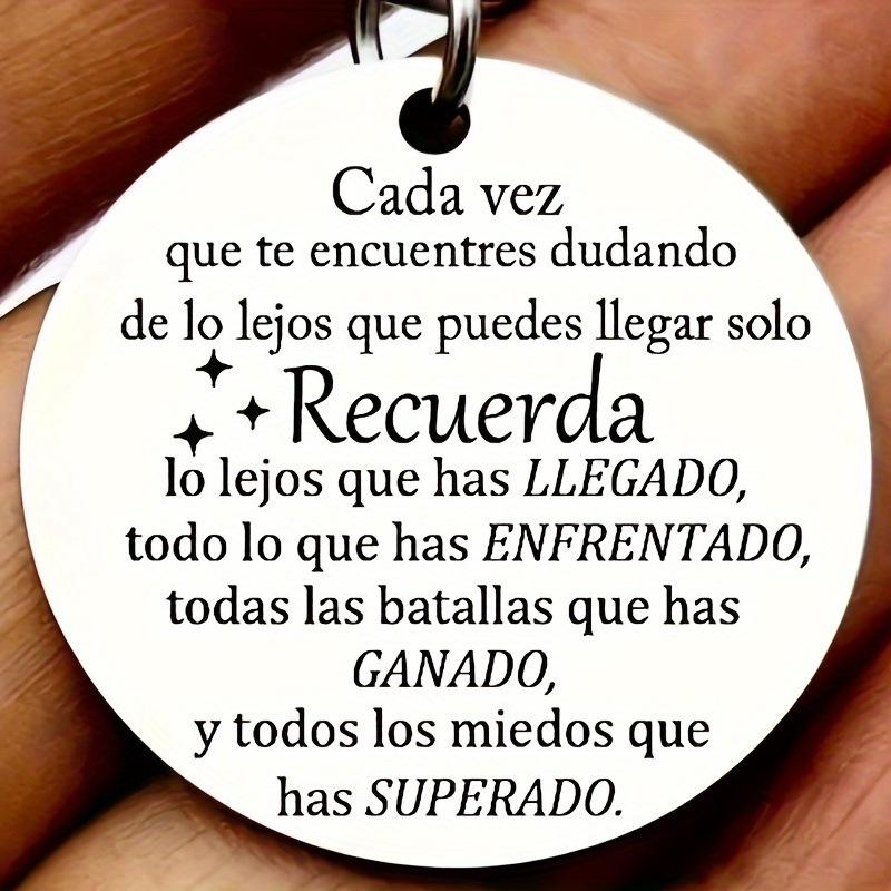 Personalized Stainless Steel Keychain - German, Russian, Spanish Themes with Custom Text and Photos