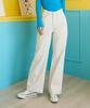 HAINT [Fleece Lining] Vink Wide Cotton Pants_Oatmeal