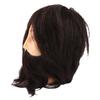 Salon Male Mannequin Head Human Hair Practice Hairdressing Training Head for Styling