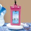 Waterproof Phone Pouch Fastener Tape Touchscreen Clear Window Leakproof Lanyard PVC Universal Phone Dry Bag Case Protector Phone Accessories